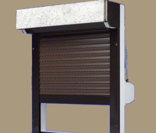 Vakolható tokos, szúnyoghálóval kombinált alumínium redőny