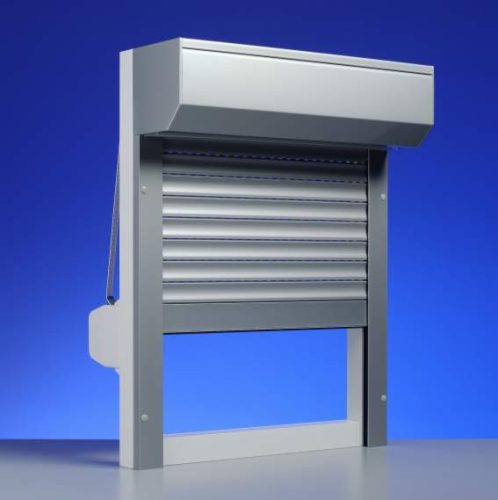 Alumínium, szúnyoghálóval kombinált redőny (választható színű) tok, lefutó